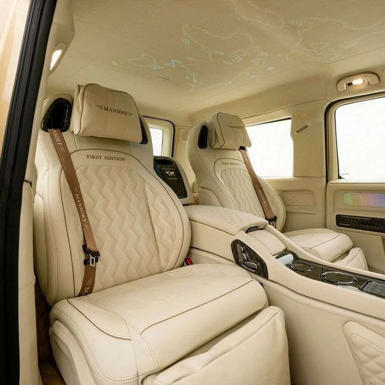 MANSORY ПРЕВРАЩАЕТ G-CLASS В ЗОЛОТОЙ СЛИТОК НА КОЛЕСАХ 6