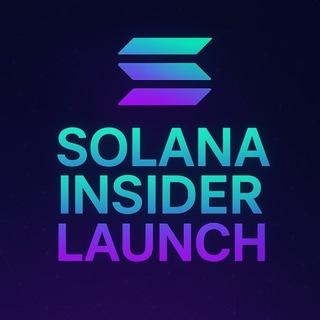 Telegram profile photo for Solana Insider Launch