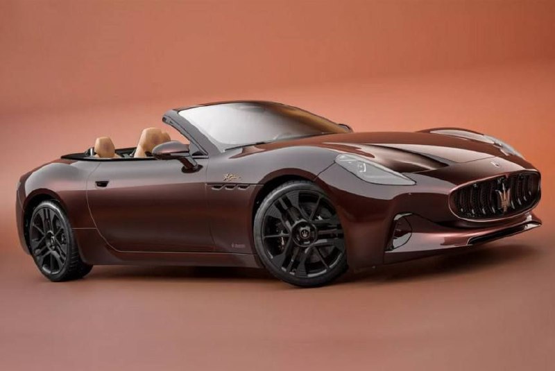 Электрический кабриолет от Maserati получил версию в честь итальянского вина 6