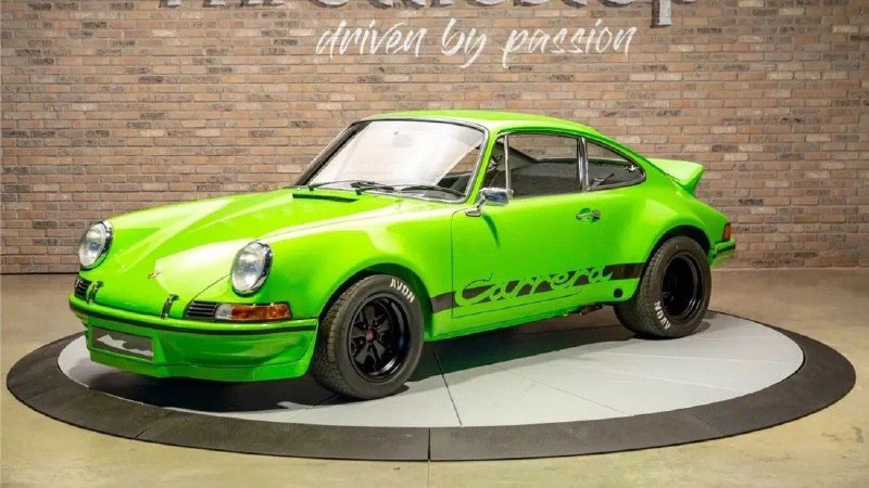 Porsche 911 RSR от ателье Design VelkeЭто тщательно отреставрированный и модерни