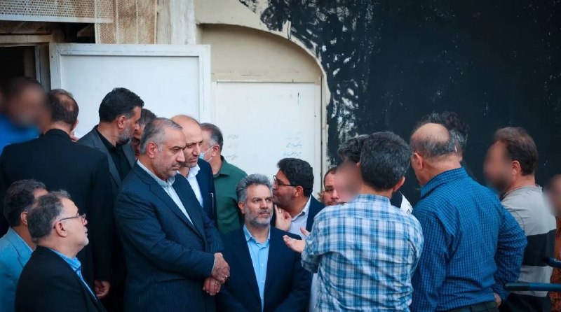 خبرگزاری میزان: رئیس سازمان زندان‌ها از بازداشتگاه اوین بازدید کرد🔸حیدر آسیابی، رئیس سازمان زندان‌ها و اقدامات تأمینی و تربیتی کشور، امر