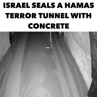 🔴 חדשות טובות: צה"ל חסם מנהרת חיסול של חמאס בעזה באורך 16 ק"מ עם יותר מ-30,000 מ"ק בטון.
