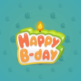 B-Day Candle #123