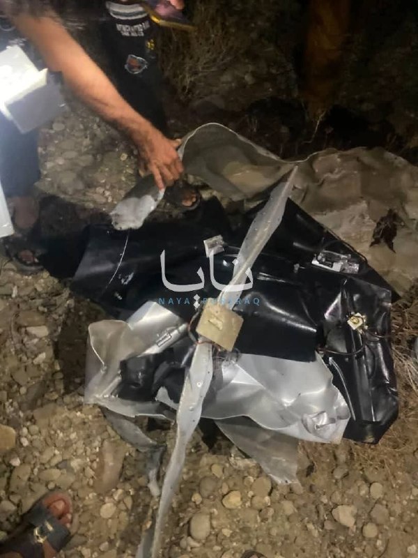 🚨 נראה שהמשטר ירה הלילה ברחפן אמריקאי מעל השמיים