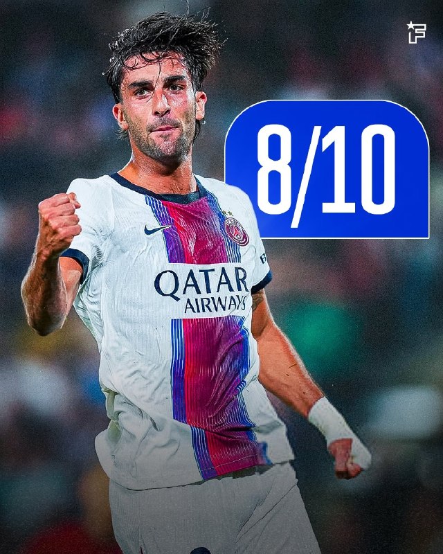 پاریسن ژرمن | Paris Saint Germain: 📰فران تورس دیشب نمره 📊 رو از فوت مرکاتو دریافت کرد.⚽️@ParisNewsOnline