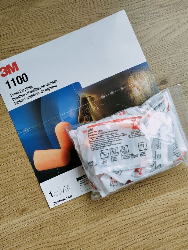 Новый набор профессиональных берушей 3M из США (10 пар) — фото 1