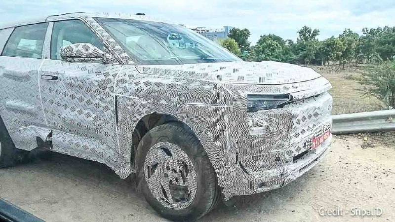🚗💡 Электрический вихрь от Mahindra — новый BE 7 уже сн