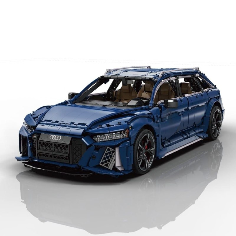Audi RS6 превратили в конструктор — это почти копия настоящей машины 5