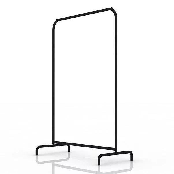 IKEA МУЛИГ Напольная вешалка, цвет черный, 99×152 см — фото 1