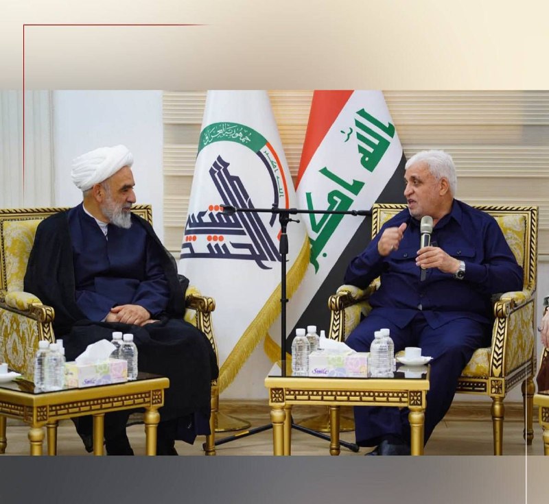 سراج۲۴: قدردانی فرستاده ویژه رهبر انقلاب اسلامی از دولت و ملت عراق برای مشارکت در مراسم تشییع قائد شهید امت🔹 فالح الفیاض، رئیس س