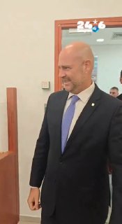 🇮🇱 Knesset Speaker Ohana in the hall: