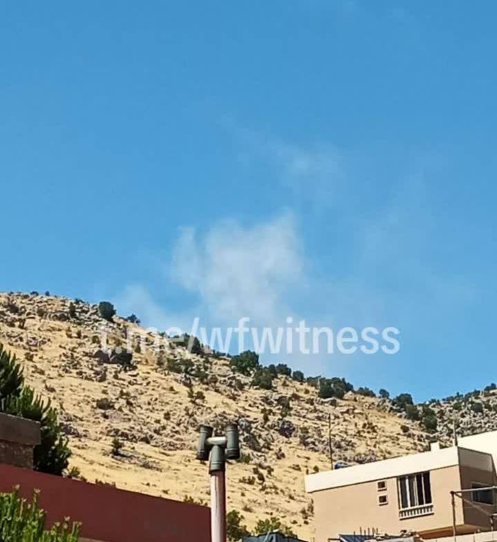 הפגזה ישראלית בזרחן באזור שעב אל-קלב בשבעא שבדרום לבנון