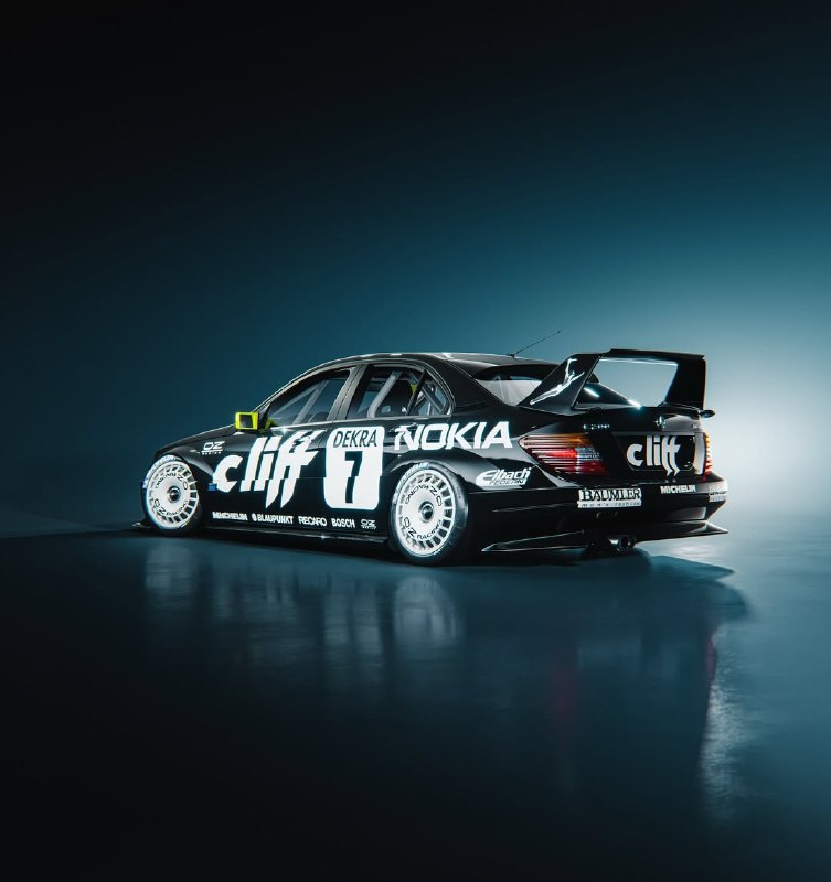 Mercedes C200 Evo - Cliff Opel Calibra Tribute 2