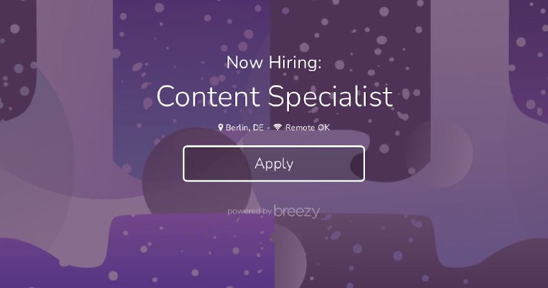 Content Specialist at Interchain