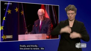 German President Frank-Walter Steinmeier: