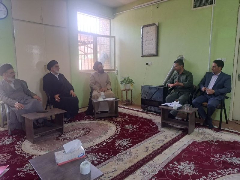 کانال خبری نطنز: 📍جلسه قرارگاه مسجد شهرستان نطنز باحضوراعضای قرارگاه جلسه قرارگاه مسجد شهرستان نطنز با حضور حجتالاسلام سید محسن موسوی ام