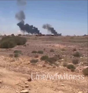 ️🇮🇷🇯🇴🇺🇸 צילומים נוספים מבסיס אל-עזראק בירדן בעקבות פגיעות טילים איראניים.