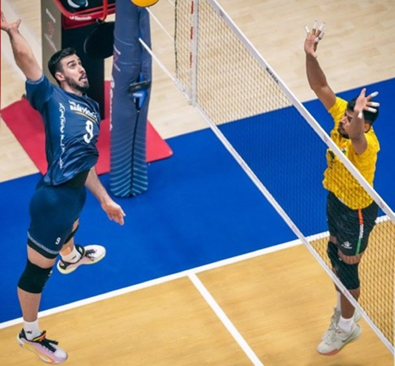 صبح نو: صعود تیم ملی والیبال ایران به مرحله یک چهارم با شکست هند🏐 تیم‌های ملی والیبال ایران و هند در سومین روز از مسابقات قهرمان