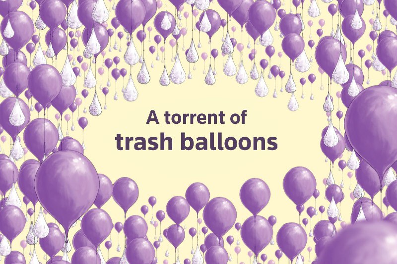 North Korea’s trash balloons explained