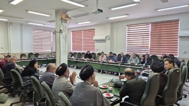 کانال خبری نطنز: 📍جلسه هماهنگی برگزاری سومین اجلاس نماز شهرستان نطنز برگزار شدفرماندار شهرستان نطنز: همه ظرفیت‌ها برای برگزاری شایسته اجل