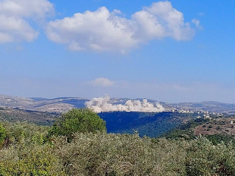 🚨 הפצצה ישראלית ביישוב בני חייאן
