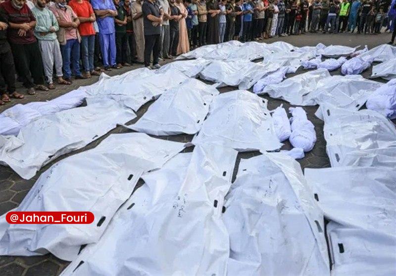 جهان بینالملل فوری🌍: ادامه کشتار مردم غزه به دست صهیونیستها🔹مصادره پیکرهای ۱۷۰۰ شهید.🔹ارتش رژیم اشغالگر صهیونیستی امروز برای سیصد و بیست و د