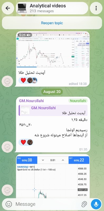 |قدرِ مطلق| (اقتصاد کلان): 📈ویدیو تحلیلی دیروز در گروه منتورینگ آپلود شد در ویدیو گفته شد طلا به ۴۵۲۷ میرسه و وارد اصلاح میشه و بیتکوین صعود خوبی ب