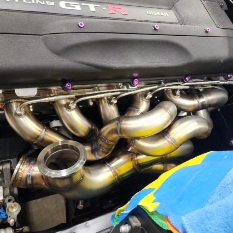 Турбоколлектор для R34 GTR 8