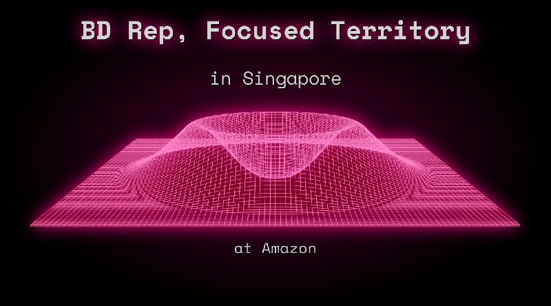 Web3 BD Rep, Focused Territory in Singapore at Amazon
