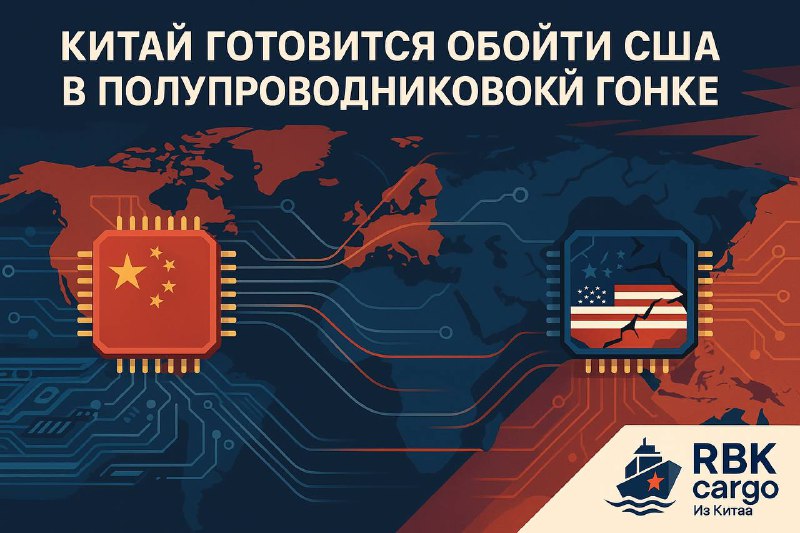 💾 Китай готовится обойти США в полупроводниковой гонке🇨🇳 Китайские производители стремительно приближаются к технологической независимости — и это грозит США потерей значительной доли мирового рынка микрочипов.