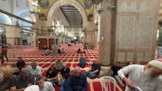 تسجيل أذان العشاء من المسجد الأقصى