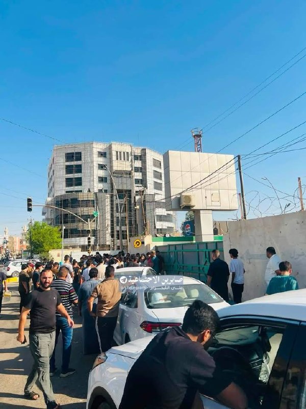 🔴משבר הדלק נמשך באנבר ותורים ארוכים של מכוניות מול תחנות דלק