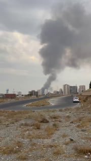 דובר מכבי האש של טהראן: העשן שנראה בשמים ממערב לטהרן נגרם כתוצאה משריפה של בניין בבנייה בכביש המהיר שאהיד ל…