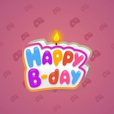 B-Day Candle #222