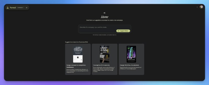 谷歌昨晚发布了新的 AI 设计产品，想法挺屌的只需要只需要把你的官网链接给他，他就会提取品牌设计相关的所有元素，帮你生成营销海报#ai创造营##ai画图#下面是使用教程和具体的产品分析👇目前这个产品在美国、加拿大、澳大利亚和新西兰推出，需要尝试的注意 IP