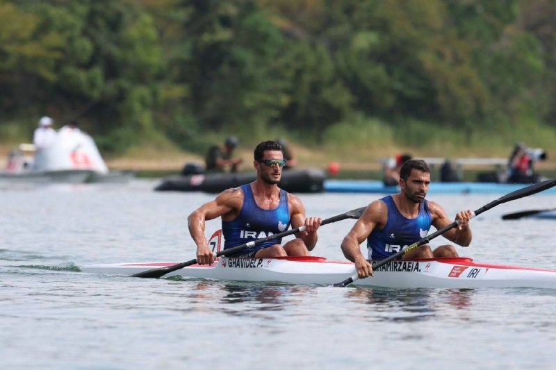 Bronze medal of Iranian rowers at the Asian Games