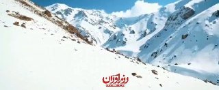 Training for the special operations forces of the Revolutionary Guards "Severin" in snow-covered areas.