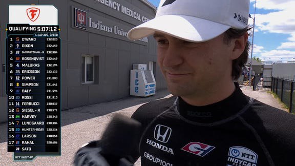 Colton Herta suffers scary crash at Indy 500 qualifying: 'Terrible day'