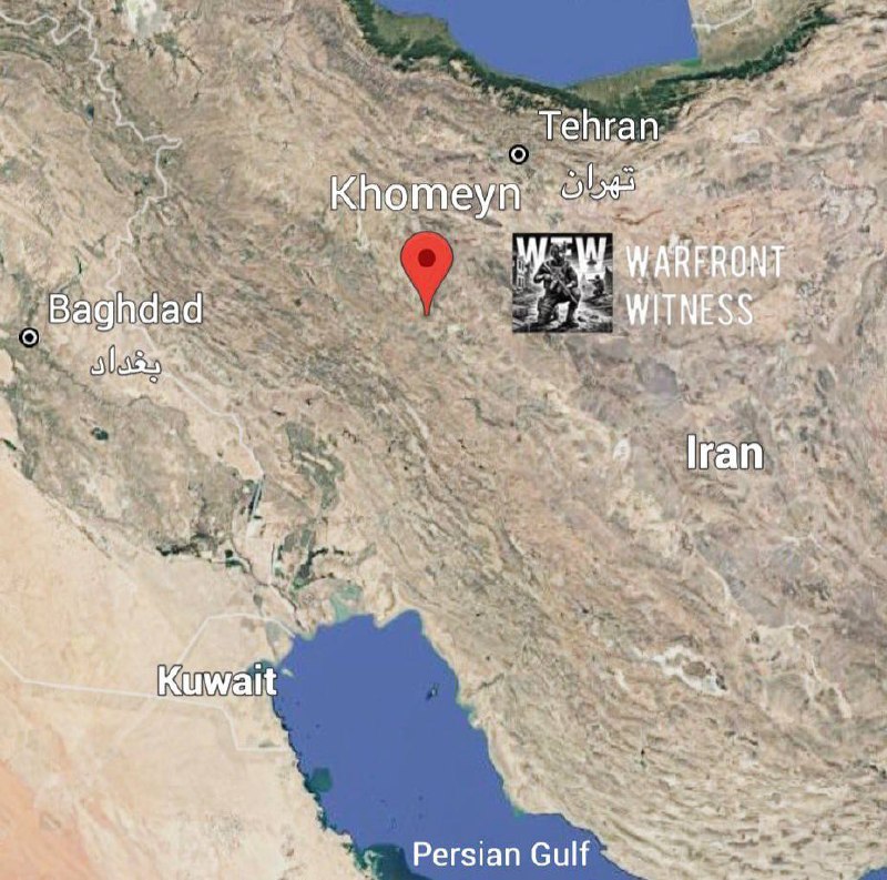️🇮🇷 IRIB: יחידה תעשייתית בפאתי חומיין במחוז מרקזי באיראן הייתה ממוקדת בתקיפה.