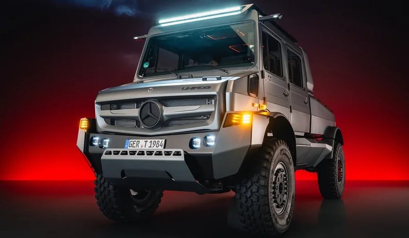Mercedes превратил Unimog в грузовой пикап