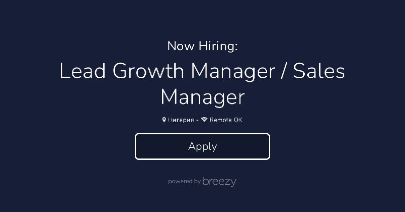 Lead Growth Manager / Sales Manager at LATOKEN