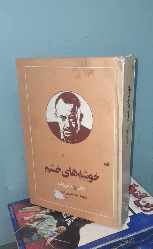 📦 فروشگاه کتاب جلدی ( فروهر) 📚: خوشه های خشم جان اشتین بکچاپ 62نایاب، کیفیت عالی ادبیات کلاسیک معاصرانتشارات سلفون قیمت ۴۰۰هزار تومان