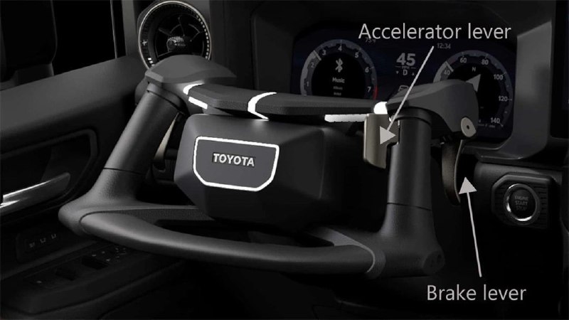 Toyota опубликовала первое изображение новой версии Land Cruiser 250 для людей с ограниченными возмо 2