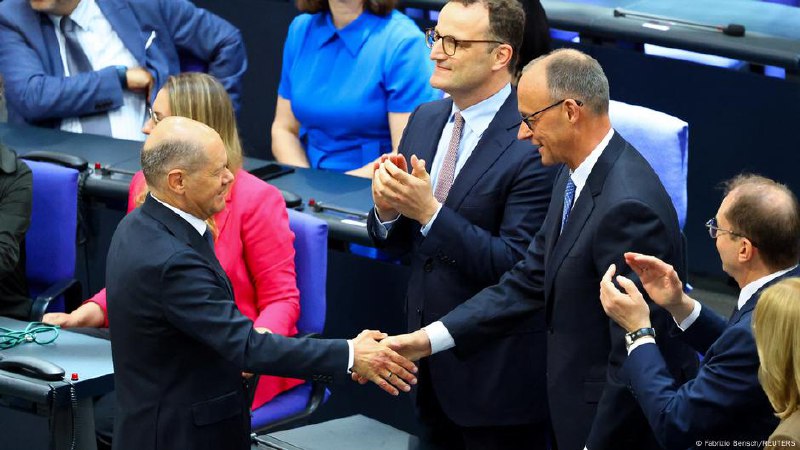 Germany's Chancellor Friedrich Merz stumbles into office