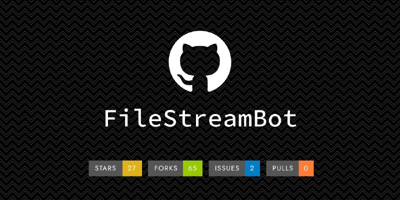🆔  项目名称：Telegram File Stream Bot⭐️  项目功能：Telegram直链生成📁  项目简介：一个开源的Telegram机器人，能够为Telegram文件生成即时的直链，而无需等待文件下载完成