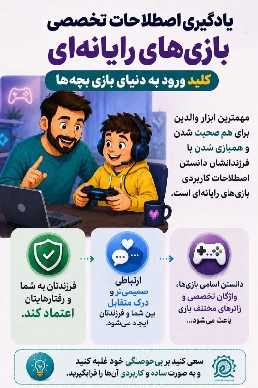نسرا خراسان شمالی: 📍یادگیری اصطلاحات تخصصی بازیهای رایانهای، کلید ورود به دنیای بازی بچهها #نسرا_خراسان_شمالی🔰با ما همراه باشید ... 📖 ن