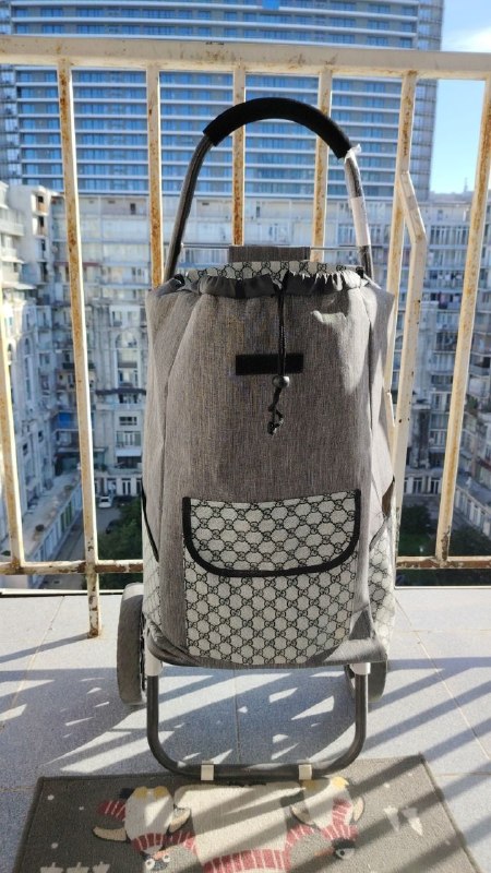 Вместительная тележка для базара, почти новая использовалась пару раз — фото 1