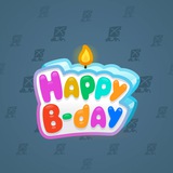 B-Day Candle #115
