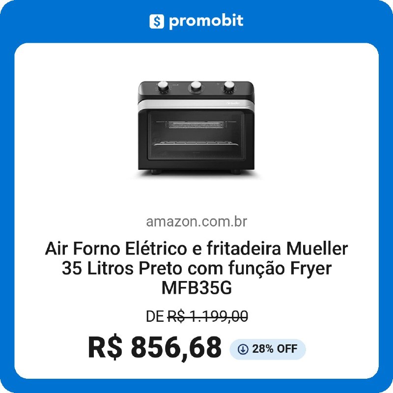 Image from a post by Promobit - Promoções e Cupons de Desconto