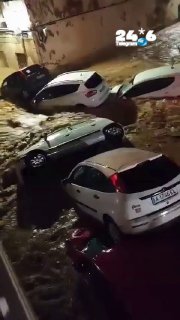🇮🇱 Spain: El Niño continues to hit Spain hard, after a storm that raged there at the beginning of the month, now there is another storm there. This is what the city of El Poblets looks like after over 700 mm of rain in 24 hours. Solomon weather.
